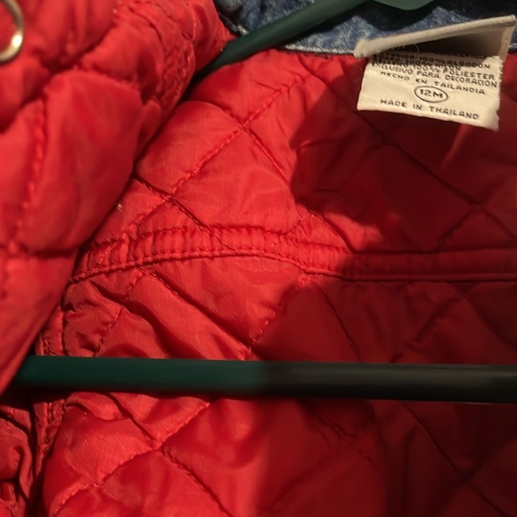 Harley Davidson lined snap closure Jean jacket size 12 months - Picture 6 of 7